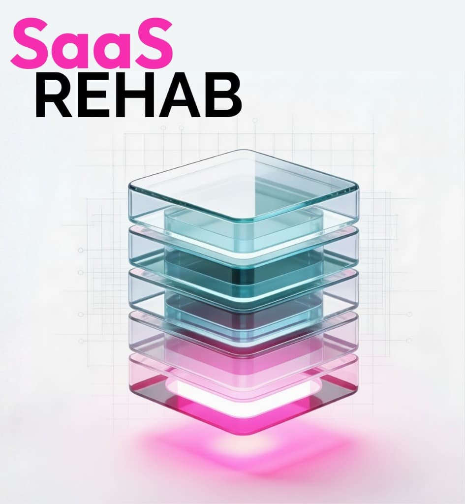 SaaS Rehab structural stack visual