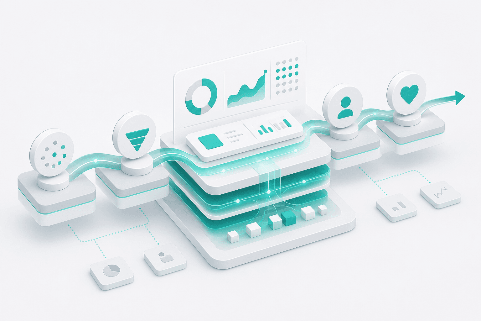 Unified marketing infrastructure with a clear client journey from enquiry to retention
